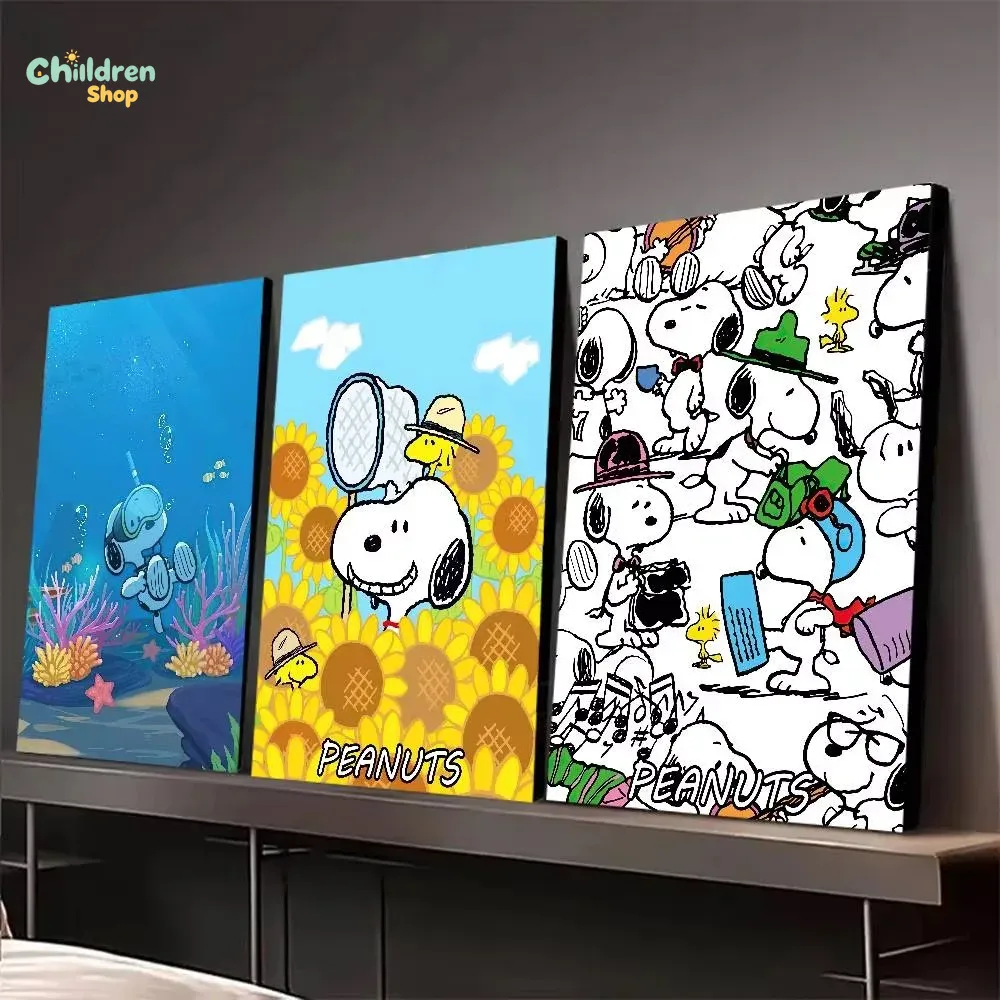 ภาพเพชรประดับลายสนูปปี้การ์ตูน - Resin Art Work บทวิจารณ์และราคา