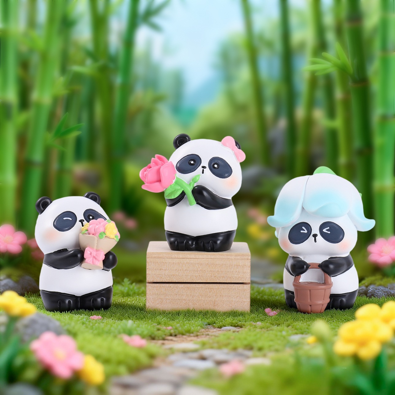 ไดอารี่ทริปฤดูใบไม้ผลิของแพนด้ - Resin Art Case บทวิจารณ์และราคา