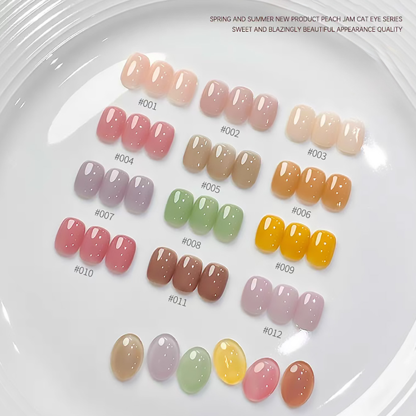 1-12 ชิ้น ZH ยาทาเล็บเจล ซีรีส - Resin Art Equipment บทวิจารณ์และราคา