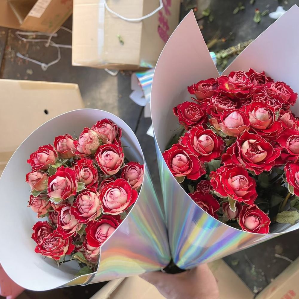 ช่อดอกไม้แห้งจริง ดอกกุหลาบ จั - Resin Art Rose บทวิจารณ์และราคา