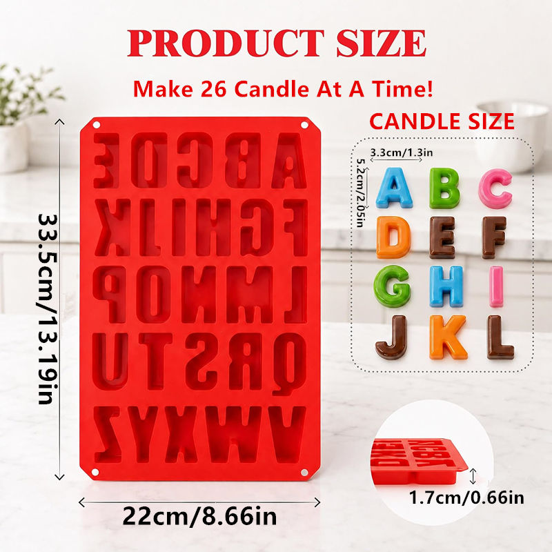 แม่พิมพ์ซิลิโคนตัวอักษรภาษาอัง - Resin Art Alphabet บทวิจารณ์และราคา