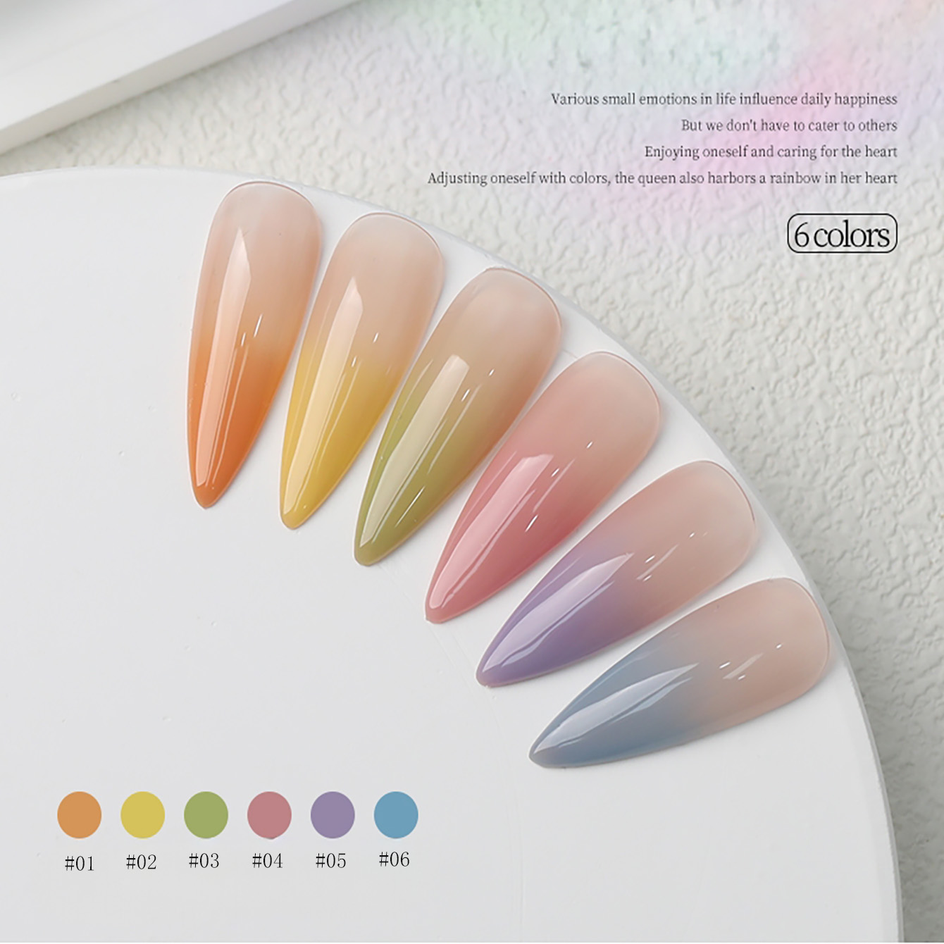 1-6 ชิ้น PSK ใหม่มาการอง แคนดี - Resin Art Equipment บทวิจารณ์และราคา